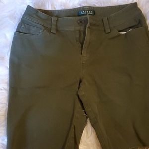 Ralph Lauren Cut Off Jean's